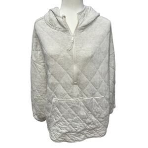 Old Navy Quilted Gray Hoodie